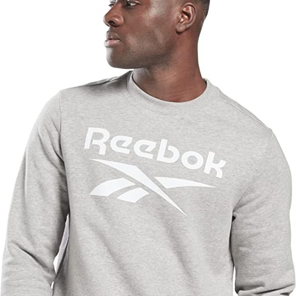 Reebok Other - 🆕Reebok Men's Training Essentials Graphic Sweatshirt, Medium Grey Heather, NWT